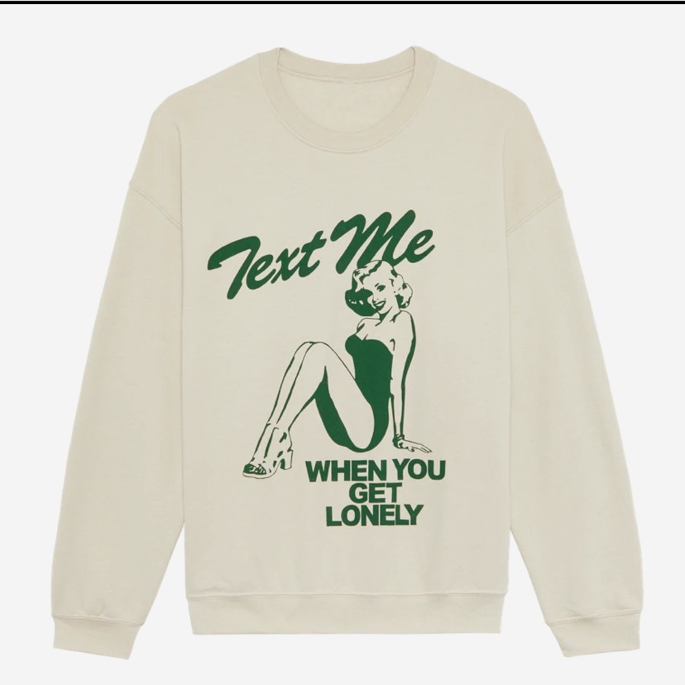 COPY - Lonely Ghost - TMWYGL collection crewneck